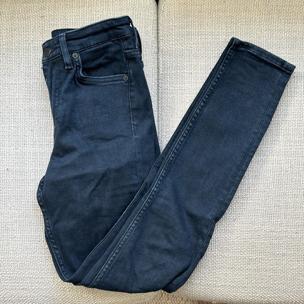 COS Navy Blue Skinny Jeans Waist 25